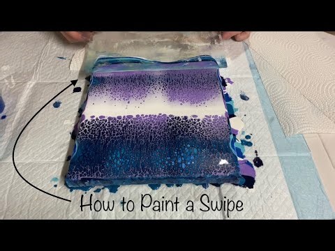 How To Do A Swipe (With Silicone)