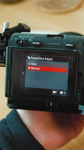 SONY FX3 Image stabilization #sonyfx3 #sony #filtergrade #sonycamera #sonytutorial #tutorial #camera
