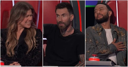 Adam Levine stuns ‘The Voice’ coaches with wild wedding duet story involving a legendary singer