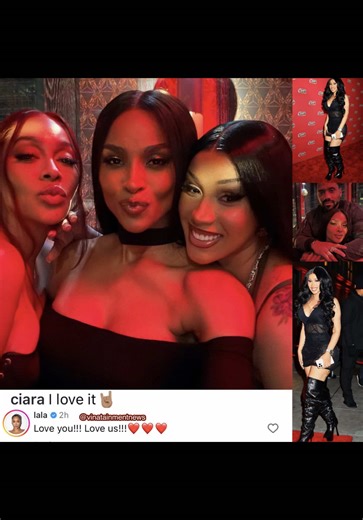Ciara, Cardi B, and Lala's Fun Super Bowl Weekend