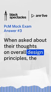 Quiz update! We're following up yesterday's PcM Mock Exam clip with an in-depth explanation from architect Marissa Yee. 💡 Answer: A. Community Center, C. Renovation of an existing car mechanic shop into a retail space & E. Elementary school classroom addition. 🔍 Scenario: The firm has recently won a project, a new school building on an existing elementary campus. The architect is looking to establish overall design principles to influence the project’s trajectory. When asked about their though