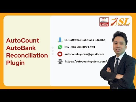 AutoCount AutoBank Reconciliation Plugin | 如何快速精确匹配交易