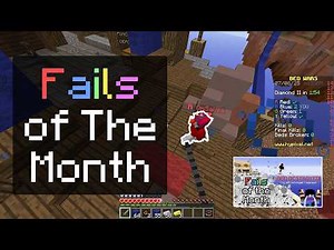 When You Fall 3.5 Times - Fails of the Month | Minecraft