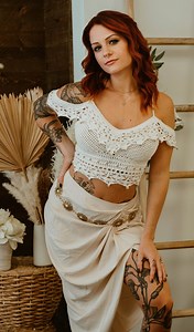 Wisteria Top Crochet PATTERN - Etsy