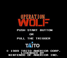 Operation Wolf (NES) - online game | RetroGames.cz