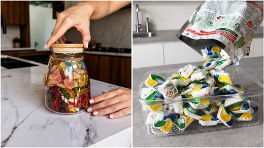 Home storage restock and container organization