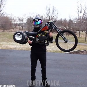 439K views · 1.6K reactions | Building a drift trike motorcycle Partner: Dylon Desbiens: youtube.com/user/jaguars004/featured | Bored Panda Art | Facebook