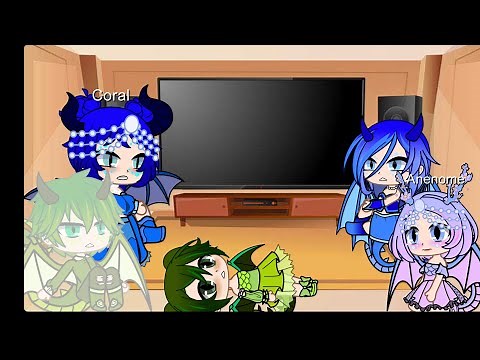 Wings of Fire sea wing royal family reacts to Orca