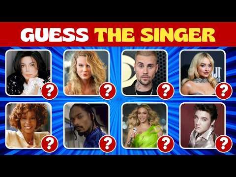 Guess Who's Singing 🎤🎵 | Guess 100 Singers by Their Song | Just One Guess!