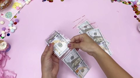 SHLINCO Baby Shower Decorations, Money Box for Cash Gift, Party Decorations, Surprise Money Gift Boxes for Mommy Daddy