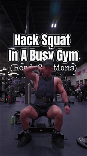 Landmine Hack Squat Setup for Leg Day