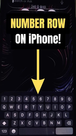 You Can Add a Number Row to Your iPhone Keyboard! But There’s a Catch