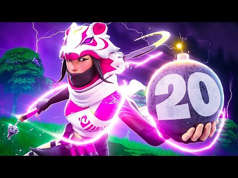"VI 20 BOMB" Fortnite 3D Thumbnail Speedart