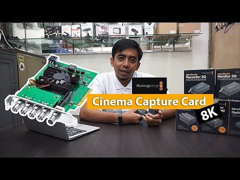 Cinema Capture Card 8K (Blackmagic Design Decklink 8K Pro)