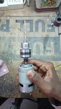 12w dc drill machine