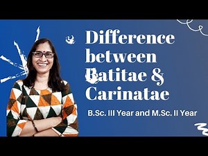 Difference between Ratitae & Carinatae llB.Sc.lll Year and M.Sc.ll Year l Dr Ranjana Gupta l