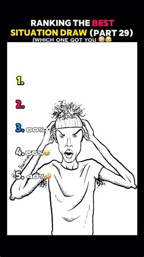 The top 5 Situation Draw Clips 😂😂 #funnyscenarios #memes