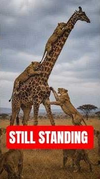 Only 140,000 giraffes left on Earth #animals #shorts