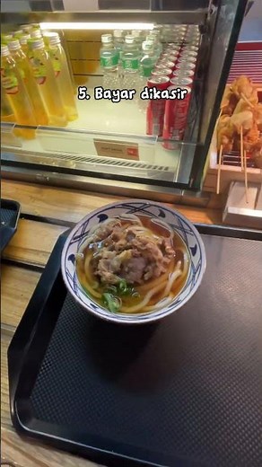 Cara pesan menu di marugame udon, menu favorite kalian apa??
