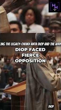 Cheikh Anta Diop: Black Egypt's Forgotten History Revealed! #shorts