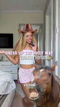 Dress up the dolly way with me💗 except I didn’t go and see ponies 🫩 #dolly #fashion