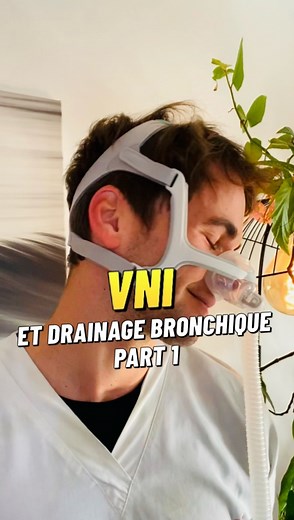 Raphaël Kiné Respi on Instagram: "➡️ Première vidéo introduisant l'utilisation de la VNI lors du drainage bronchique effectué par le kinésithérapeute 💪🏻⚙️🫁 ➡️ Merci à @lucierespi pour sa collaboration et l'apport de son expertise sur le sujet 👌🔥 #kine #kinerespiratoire #drainagebronchique #ventilationnoninvasive #vni #soins #respiratoire #sante #expertise #paramedical #medical"