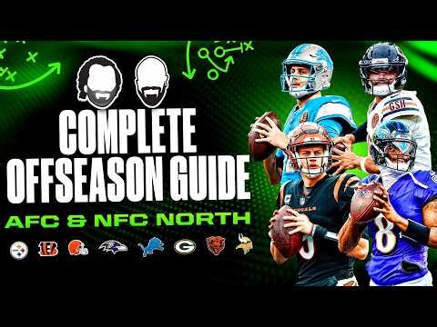 Fixing Every AFC & NFC North Team (Draft Picks, Free Agency, Trades)