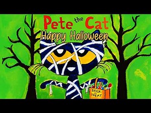 Pete The Cat Happy Halloween Collection | KittyCatCollection | HALLOWEEN Read Aloud English Stories!