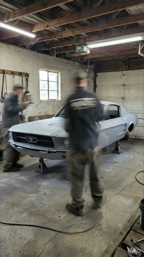 Can This Rusty Mustang Be Saved Full Restoration Process 🤯#carrestoration #classiccar #restoration