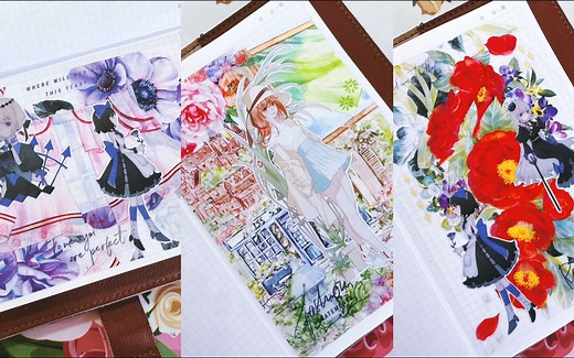 bobogd大背景胶带拼贴/人物拼贴/简单拼贴/大背景胶带拼贴/解压视频/背景大多来自bobogd和新七天/人物来自ceenie和bobogd