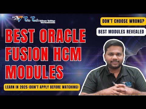 Top 5 Oracle Fusion HCM Modules in 2025 (High Demand & Career Growth) #oracle