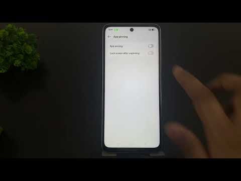 How to Disable App Pinning on Oppo A6X 5G | Oppo A6X 5G App Pinning Disable Trick