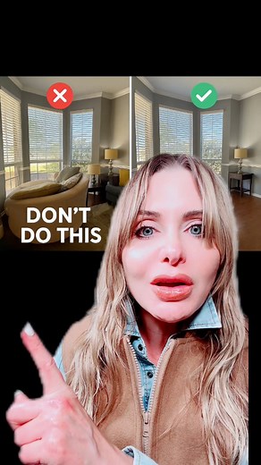 Never block your windows with bulky furniture. Instead, let the light come in. #auctionwoman | Ashlee Luna