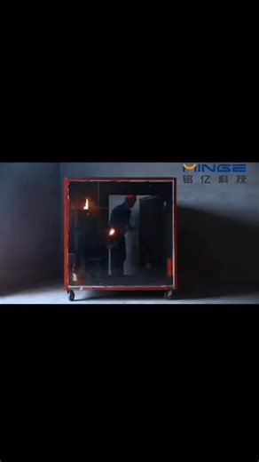 智能无线气溶胶灭火装置，测试实验。小空间灭火装置，无线灭火装置。#spark #fire #firealarm