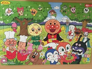 アンパンマン パズル お花畑
