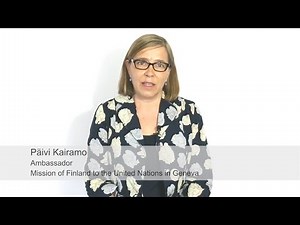 #SheTrades: Päivi Kairamo, Ambassador, Mission of Finland to the United Nations in Geneva