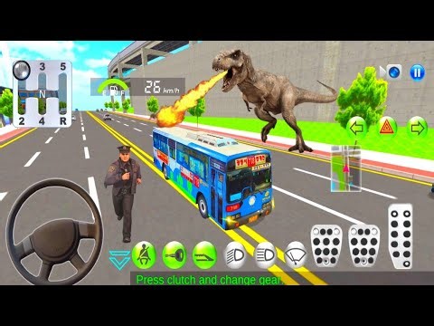 3D Driving Class Simulator - New buss in Dragon - supar new Car Gameplay