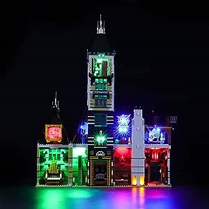 Lightailing Light Set for (Creator Fairground Collection Haunted House Building Blocks Model - Led Light kit Compatible with Lego 10273(NOT Included The Model)