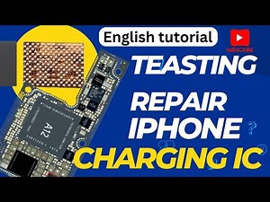 iphone Charging IC(Tutorial) Testing+Repair+solution+Sechmatics Diagram knowledge 💯. Iphone Repair.