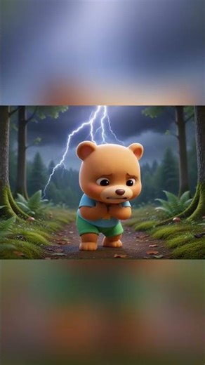 Bear feels scared 🐻 Toddler Emotions