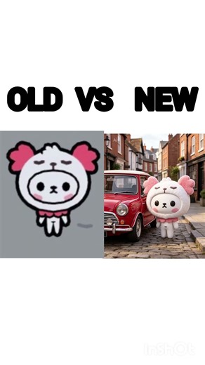 Old vs new versions i made