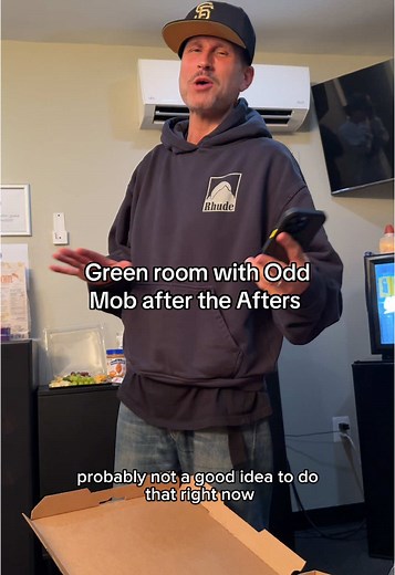 Behind the Scenes with Odd Mob in the Green Room