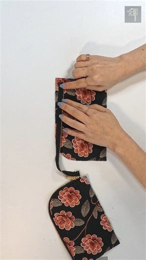 Quick and Easy sewing tips/ clutch wallet tutorial Finished size : 17cm x 10cm Materials Outer layer 19cm x 12cm 2 19cm x 13cm 1 37cm x 6cm 1 Lining 19cm x 12cm 1 11cm x 40cm 1 6cm x 12cm 2 zipper 25cm hook 1.5cm d ring 1.5cm interfacing (it is similar to 'Pellon 987F" or Vilene H630') 17cm x 10cm #sewingtips #diy #zipperpouch #clutchwallet #tednersmilehandmade | Tendersmile handmade