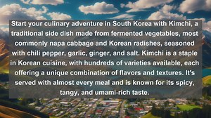 Taste of Korea: Top 10 Mouthwatering Korean Dishes You Must Try!