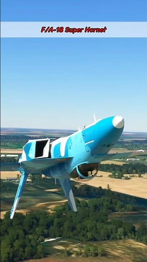 F/A-18 Super Hornet | Upside Down Landing Gear Retraction! #aviation #fighterjets #shorts