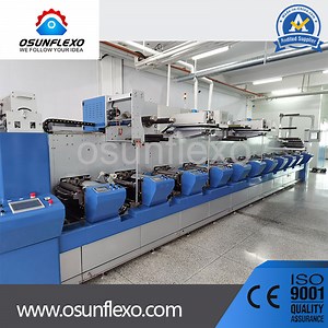 [Hot Item] Inline Flexo Printing Machine Plastic Film Bag Flexography Printing Machine Plastic Film and Paper PVC UV Foil BOPP PE Flexo Printer Printing Press