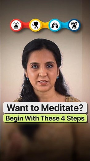 Beginner Meditation Guide | 4 Simple Steps to Start Meditation #meditation #beginnermeditation