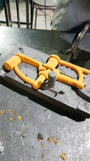 casting brass die bick 2 body marking factory #process #manufacturing #products #facebookviral | Bihari Guru Vines