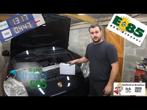 Installation kit/boitier Bio Ethanol E85 Porsche Cayenne S 955 4.5L