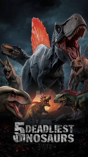 5 DEADLIEST Carnivorous Dinosaurs EVER Found 😱🦖